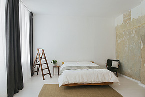 简单而精致的简约卧室设计图片