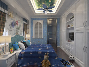 地中海风格小型儿童房装修效果图