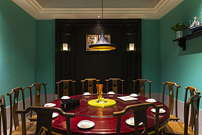 味道十足的中式餐厅室内设计实景图片
