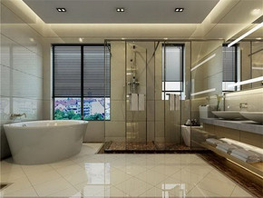 欧式风格浴室家装效果图