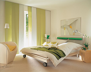 现代简约风格卧室效果图案例