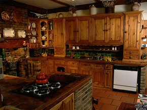 欧式风格整体厨房颜色效果图