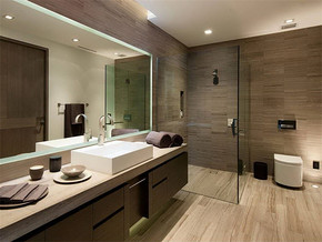 韩式风格浴室家装效果图